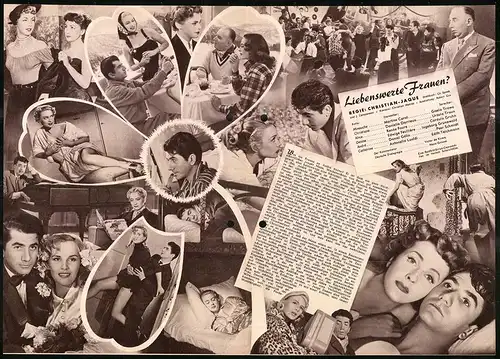 Filmprogramm IFB Nr. 2100, Liebenswerte Frauen?, Martine Carol, Danielle Darrieux, Regie: Christian-Jaque