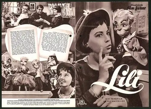 Filmprogramm IFB Nr. 2183, Lili, Leslie Caron, Mel Ferrer, Zsa Zsa Gabor, Regie: Charles Walters