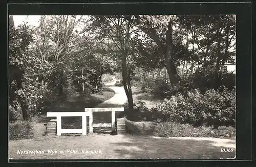 AK Wyk a. F., Sicht auf den Kurpark