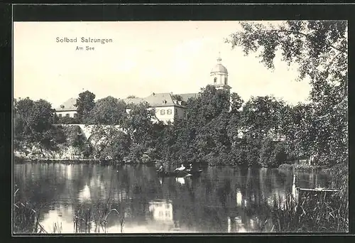 AK Solbad Salzungen, Blick auf den See