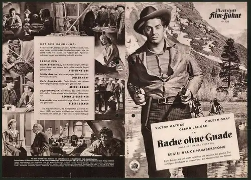 Filmprogramm IFB Nr. 938, Rache ohne Gnade, Victor Mature, Coleen Gray, Regie: Bruce Humberstone