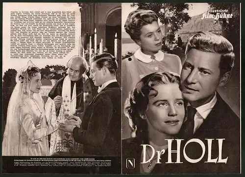 Filmprogramm IFB Nr. 1118, Dr. Holl, Carl Wery, Maria Schell, Dieter Borsche, Regie Rolf Hansen