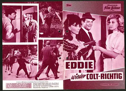 Filmprogramm IFB Nr. 6684, Eddie wieder Colt-Richtig, Eddie Constantine, Perrette Pradier, Regie Raoul André