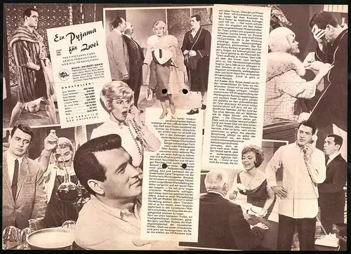 Filmprogramm IFB Nr. 6020, Ein Pyjama für zwei, Rock Hudson, Doris Day, Tony Randall, Regie Delbert Mann