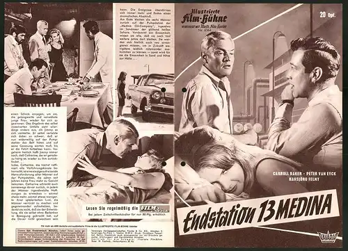 Filmprogramm IFB Nr. 6364, Endstation 13. Medina, Carroll Baker, Peter van Eyck, Hansjörg Felmy, Regie Seth Holt