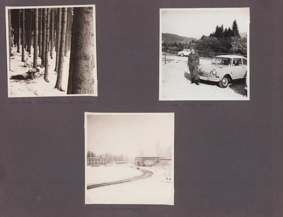 Fotoalbum 133 Fotografien Bundeswehr und Technik, Panzer, LKW, Uniform, MG, Amphibienfahrzeug, Frankreich Quiberon 3