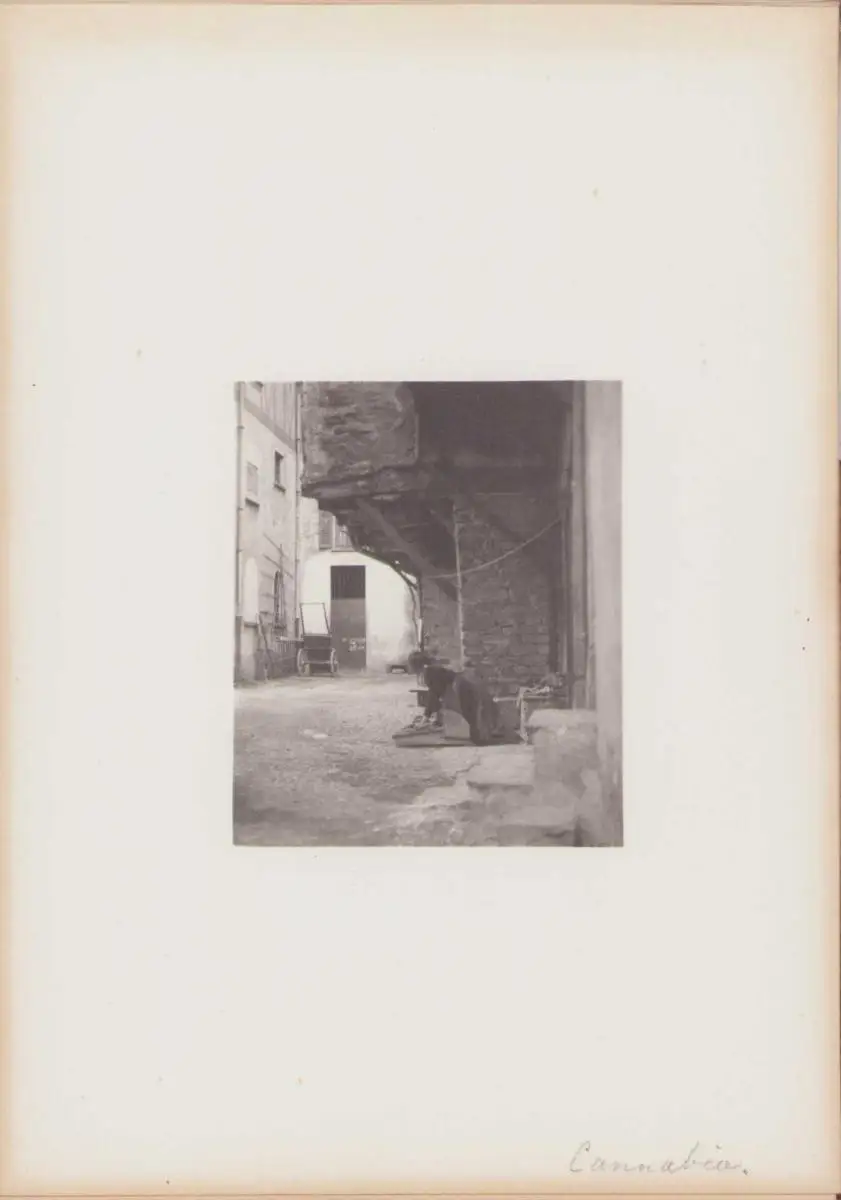 Fotoalbum 39 Heliogravüren Madeira to Verona 1905, Ansicht Madeira, S.S. Kenilworth Castle, Funchal, Bettler, Steinmetz 8
