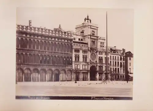 Fotoalbum 89 Fotografien Venedig, Pompei, Ansicht Venedig, Piazza dai Leonzini, Camp di San Marco, Torre dell Orologio