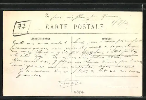 AK Ury, La Poste