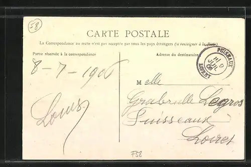 AK Neuvy-sur-Loire, La Place