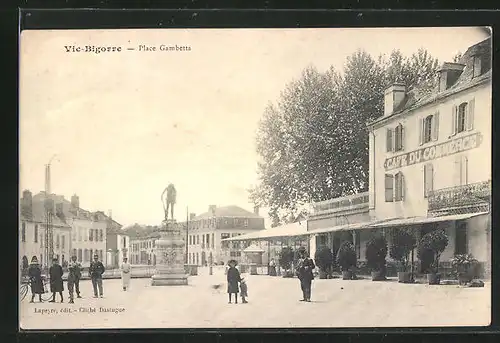 AK Vic-Bigorre, Cafe du Commerce, Place Gambetta