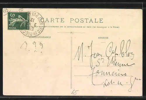 AK Vic-Bigorre, Cafe du Commerce, Place Gambetta