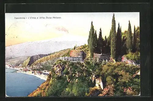AK Taormina, L`Etna e Villa Duca Nelson, Vulkan