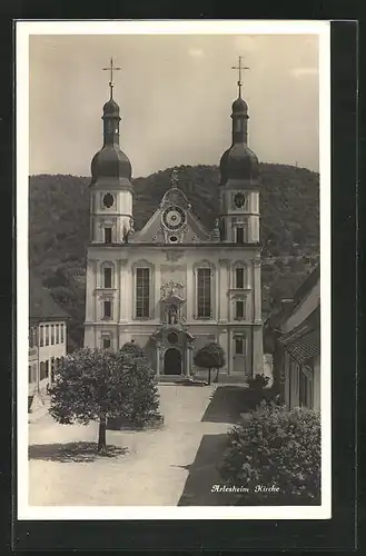 AK Arlesheim, Blick auf die Kirche