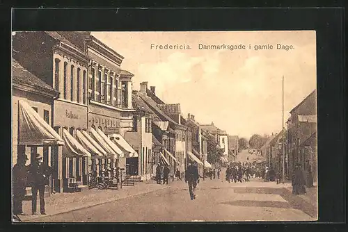 AK Fredericia, Danmarksgade i gamle Dage