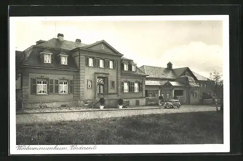AK Haan / Rheinland, Tochteranstalt der Diakonen-Anstalt, Wöchnerinnenheim, Vorderseite