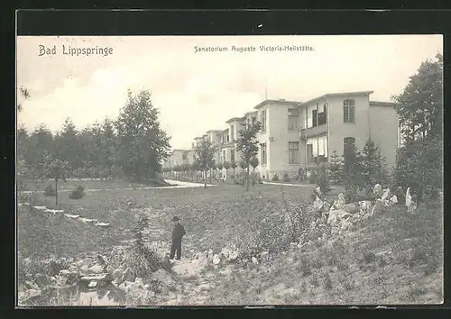 AK Bad Lippspringe, Sanatorium Auguste Victoria-Heilstätte