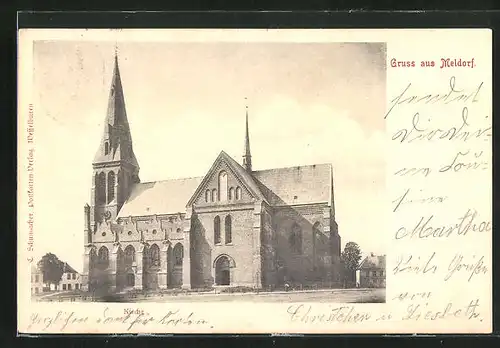 AK Meldorf, Blick auf die Kirche