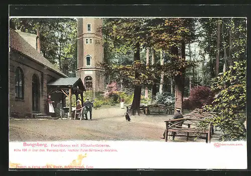 AK Bungsberg, Forsthaus mit dem Elisabethturm