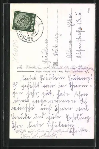 AK Schmalkalden, Wilhelmburg vom Flugzeug aus