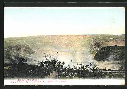 AK Blasting at the Mine, Sprengen in der Mine, Bergbau