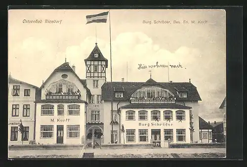 AK Niendorf, Hotel Burg Schröder