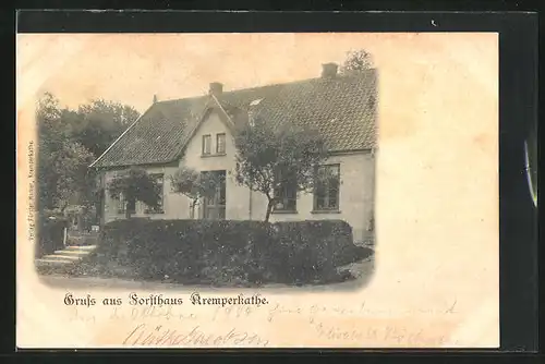 AK Harmsdorf / Holstein, Forsthaus Kremperkathe