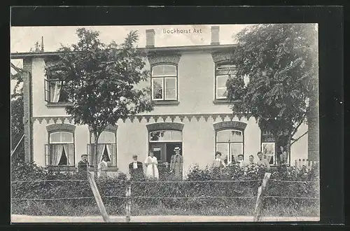 AK Bockhorst, Gasthof Axt mit Terrasse