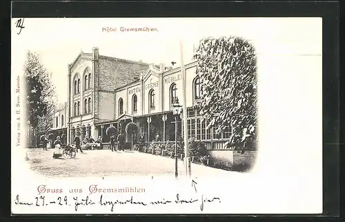 AK Gremsmühlen, Hotel Gremsmühlen