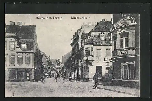 AK Borna, Reichsstrasse