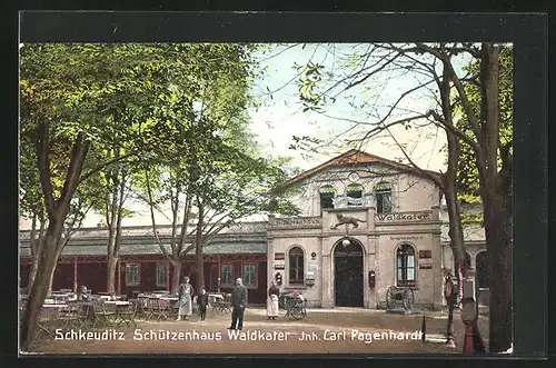 AK Schkeuditz, Gasthof Schützenhaus Waldkater