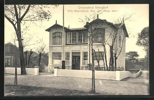 AK Niendorf /Ostsee, Hotel Villa Meeresblick