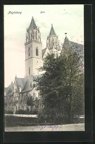 AK Magdeburg, Sicht auf den Dom