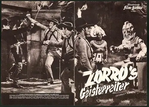 Filmprogramm IFB Nr. 1176, Zorro`s Geisterreiter, Red Hadley, William Corson, Bud Buster, Regie William Witney