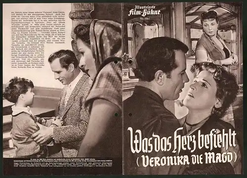 Filmprogramm IFB Nr. 1265, Was das Herz befiehlt, Ilse Exl, Eduard Köck, Viktor Staal, Regie Leopold Hainisch