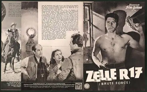 Filmprogramm IFB Nr. 770, Zelle R17., Burt Lancaster, Hume Cronyn, Charles Bickford, Regie Jules Dassin