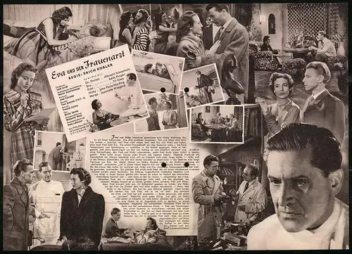 Filmprogramm IFB Nr. 1133, Eva und der Frauenarzt, Albrecht Schoenhals, Edith Prager, Regie Erich Kobler