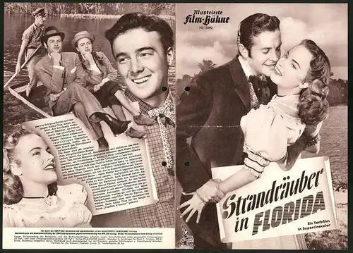 Filmprogramm IFB Nr. 1890, Strandräuber in Florida, Robert Cummings, Terry Moore, Regie Earl McEvoy