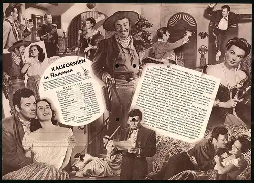 Filmprogramm IFB Nr. 1860, Kalifornien in Flammen, Cornel Wilde, Teresa Wright, Lisa Ferraday, Regie Lew Landers