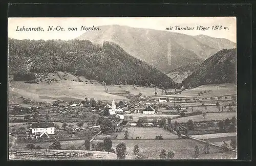 AK Lehenrotte, Ortsansicht von Norden