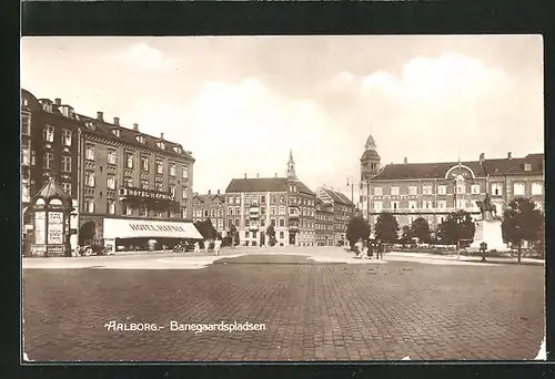 AK Aalborg, Banegaardspladsen & Hotel Hafnia