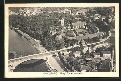 AK Halle / Saale, Burg Giebichenstein