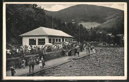 AK Unterweissbach im Lichtetal, Schwimmbad