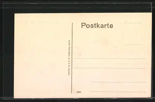 AK Halle-Cröllwitz a. S., Blick auf den Ort