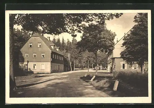 AK Schwarzenberg i. Sa., Gasthof Jägerhaus
