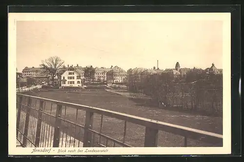 AK Arnsdorf, Blick nach der Landesanstalt