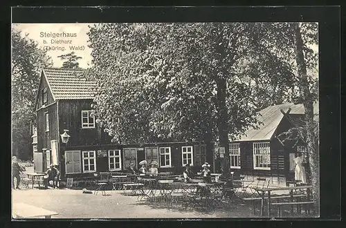 AK Dietharz-Tambach i. Thür. Wald, Das Restaurant Steigerhaus