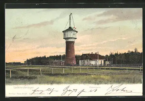 AK Lockstedterlager, Blick auf den Wasserturm