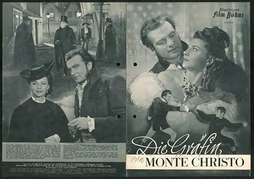 Filmprogramm IFB Nr. 664, Die Gräfin von Monte Christo, John Loder, Fritz Kortner, Regie Edgar G. Ulmer