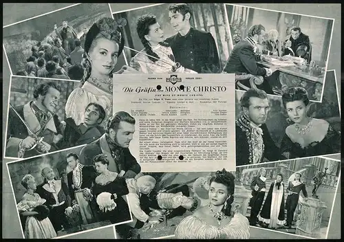 Filmprogramm IFB Nr. 664, Die Gräfin von Monte Christo, John Loder, Fritz Kortner, Regie Edgar G. Ulmer